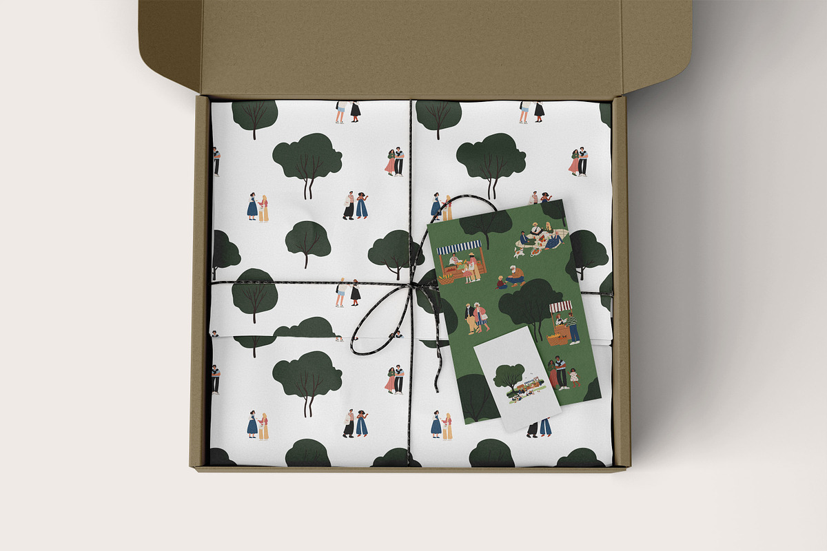 Multicultural Park Seamless Patterns, a Pattern Graphic by LyubovZaytseva (Photo 4 of 6)