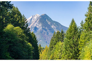 North Cascades National Park with, a Nature Photo by Backyard Stock