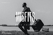 Misfits Typeface, a Font by Oday Noon (Thumbnail 1 of 6)