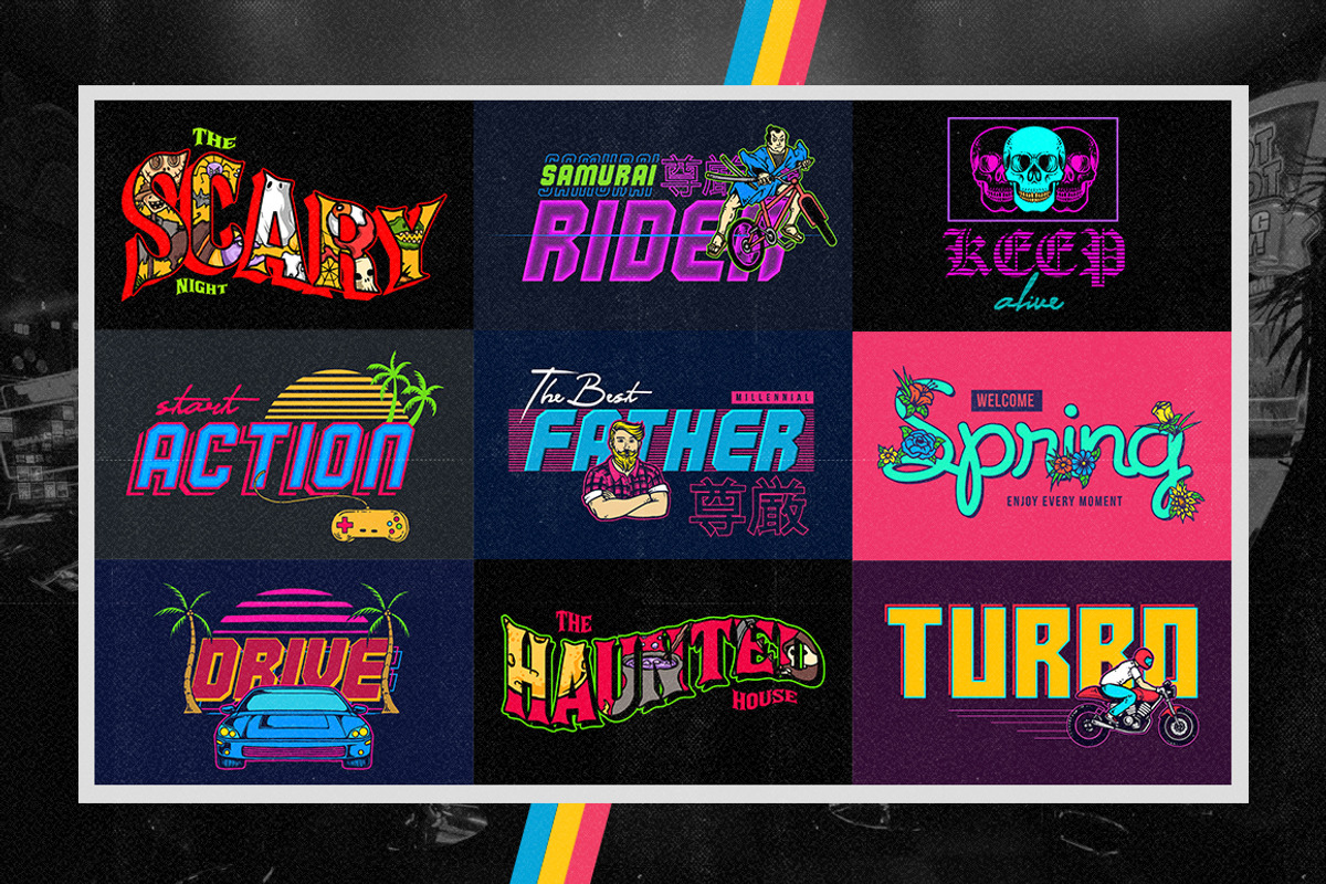 Back to the 90s T-Shirt Designs, an Illustration by TSV Art Collective (Photo 13 of 35)