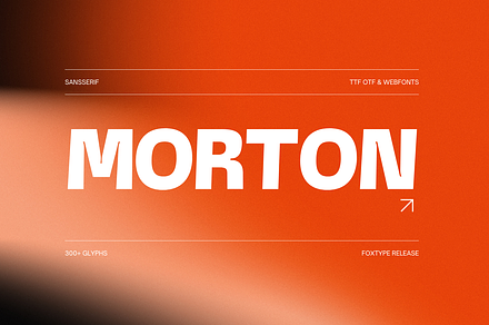 Morton Branding Typeface