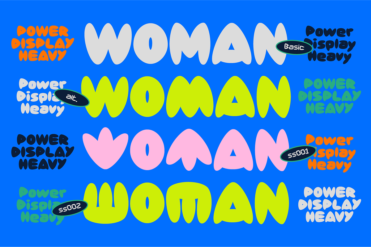 Power Display Font Family, a Font by Power Type™ Foundry (Photo 3 of 10)