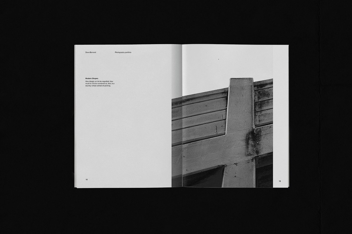 Photography Portfolio Template, a Magazine Template by KOZMIKDZN (Photo 2 of 6)