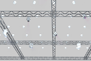 Big Square Truss-Stage Lights