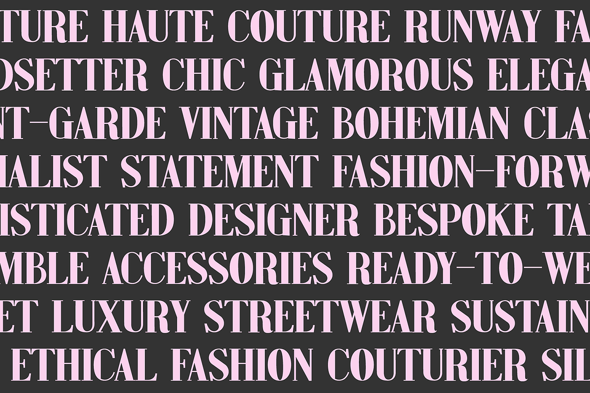 ERASER Modern Bold Serif Font, a Serif Font by Blush Font Co. (Photo 2 of 6)
