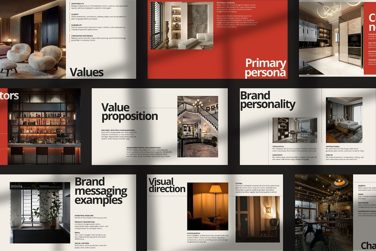 VERRA Brand Strategy Template Bundle, a Presentation Template by ShowUp! Studio (Photo 4 of 6)