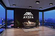 PSD Office Meeting Room Wall Mockup, a Product Mockup by Ayy (Thumbnail 12 of 15)