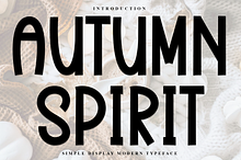 Autumn Spirit