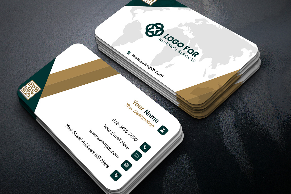 Clean Professional Business Card PSD