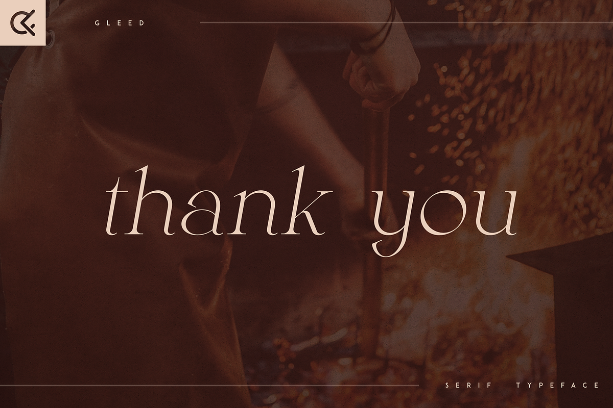 Gleed - minimal serif typeface, a Serif Font by Only Fonts (Photo 10 of 10)