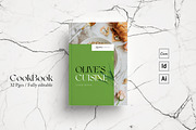 Cookbook / Recipe Book, a Brochure Template by GoldenPixelStudio (Thumbnail 1 of 22)