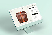 Desktop Monitor 2021 Mock-up, a Device Mockup by zippypixelstudio (Thumbnail 5 of 15)