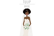 Bride Portrait Creator | Wedding Art, a Person Illustration by Lauren Lesley Studio (Thumbnail 28 of 29)
