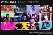12 Photo Effect Templates, a Layer Style Add-On by iDoodle Studio (Thumbnail 2 of 6)