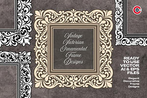 Vintage Classic Ornamental Frames