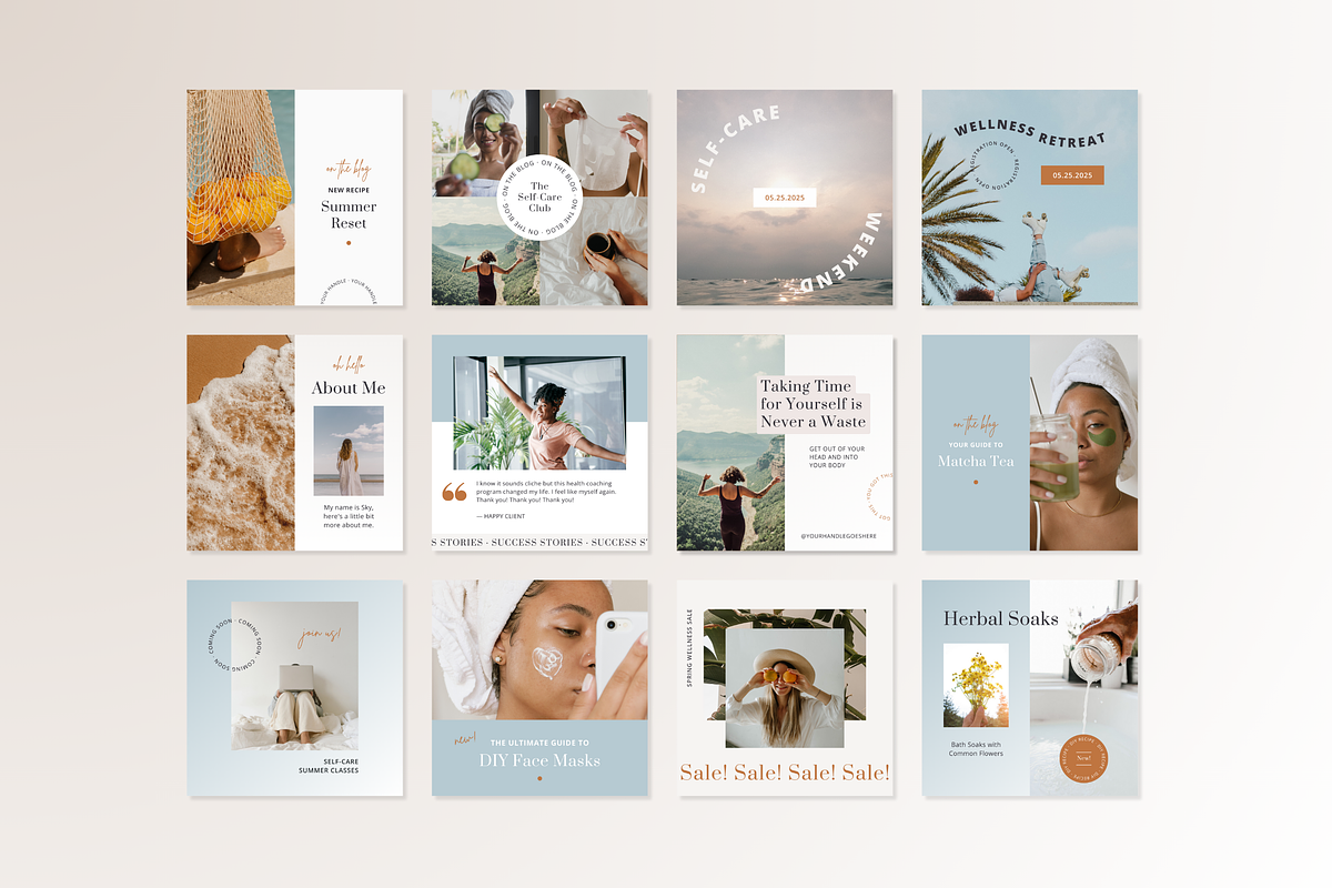 4-in-1 Coaching Bundle for Canva, a Templates & Theme by Erin Cassidy (Photo 11 of 26)