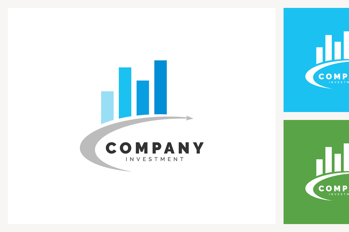 Financial Investment Logo Design, a Branding & Logo Template by Andre