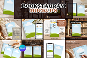 Bookstagram Templates Branding Canva, a Marketing Template by GraphiCarola (Thumbnail 1 of 11)