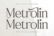 Metrolin Modern Serif Font, a Serif Font by Storytype Studio (Thumbnail 5 of 15)