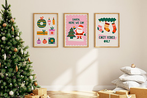 Cutout Christmas Poster Creator