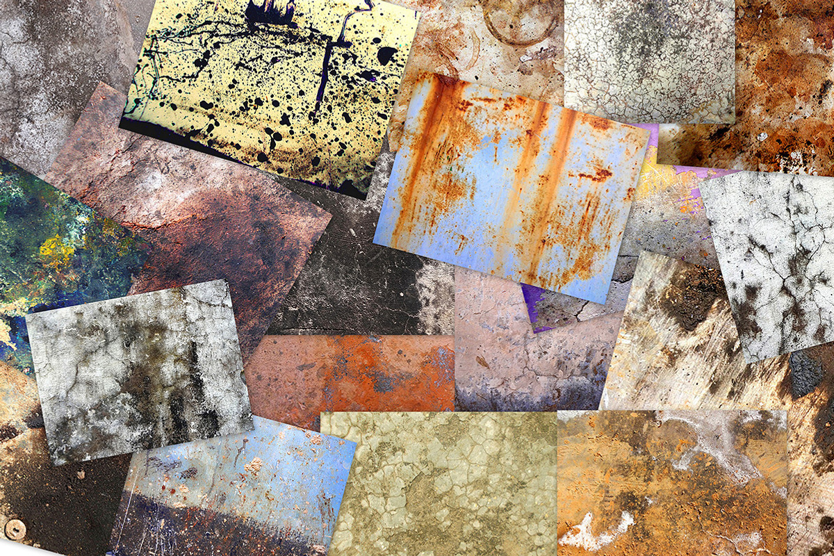 20 Grunge Textures Pack preview 2