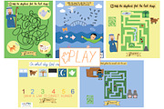 Kids STUDY the Bible, an Education Illustration by Ola-la-la (Thumbnail 2 of 7)