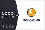Marathon Logo Template, a Branding & Logo Template by LOGOMAGINE (Thumbnail 1 of 16)