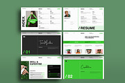 Minimal Design Portfolio Template, a Presentation Template by NorthPeak (Thumbnail 7 of 13)