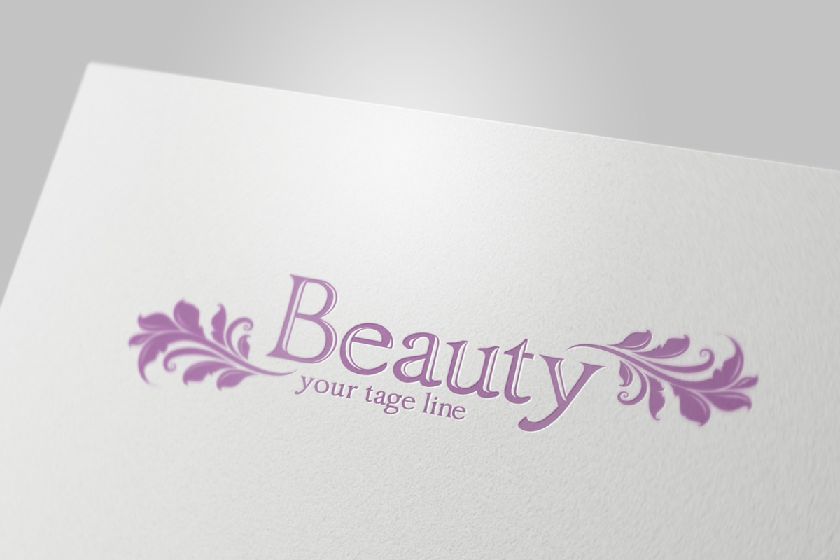 Beauty Logo Template, a Branding & Logo Template by Vectorwins Premium Shop (Photo 1 of 3)