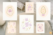 Easter Spring Clipart Hand Drawn Set, an Object Graphic by Alena Koval (Thumbnail 12 of 15)