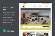 Real Estate WordPress WPCasa Oslo, a WordPress Template by WPCasa (Thumbnail 1 of 6)