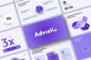 Accounting Advisory Pitch deck, a Presentation Template by KreateTribe (Thumbnail 6 of 11)
