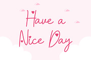 Aisha Valentine, a Handwritten Font by Yoga Letter (Thumbnail 4 of 6)