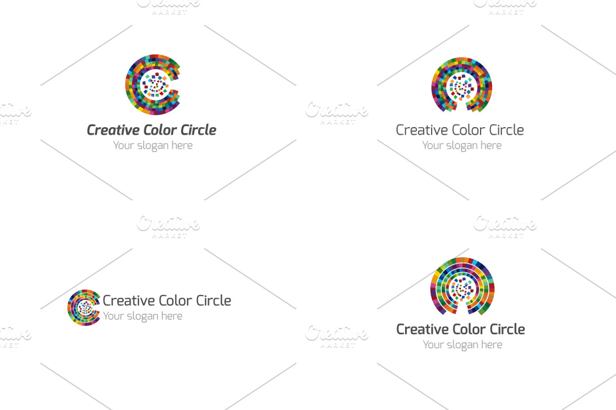 Creative Color Circle Logo, a Branding & Logo Template by BdThemes