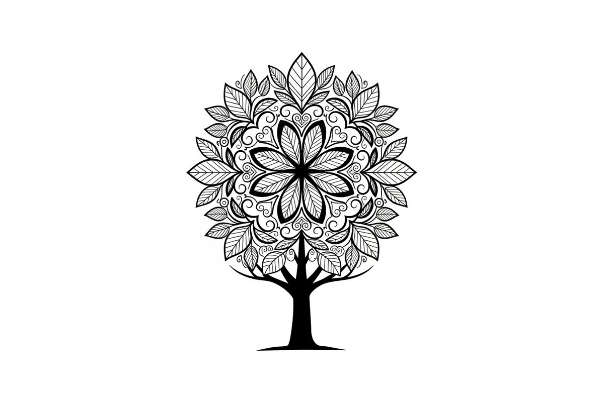 Decorative Tree of Life Vector Set, an Illustration by Creativeshirt (Photo 5 of 13)