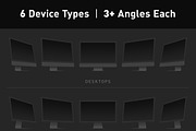 Noir - Black Responsive Mockups, a Mockup by Rex Rainey (Thumbnail 2 of 3)