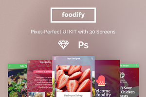 Foodify App UI Kit