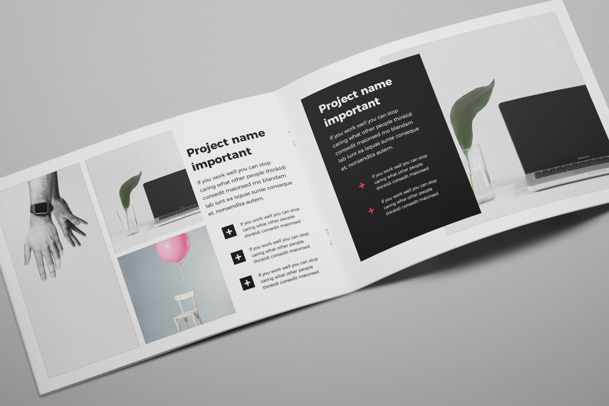 Focus Creative Agency Portfolio, a Brochure Template by Print design (Photo 5 of 7)