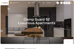 Interior Design WordPress Theme + RT, a WordPress Template by Elite Templates