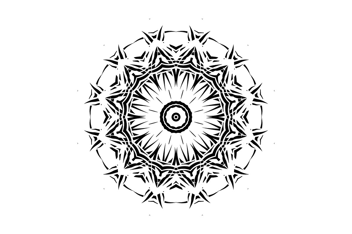 Premium Mandala Illustration Pack, a Decorative Illustration by NJ Himel (Photo 13 of 101)