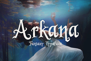 Arkana - Fantasy Typeface