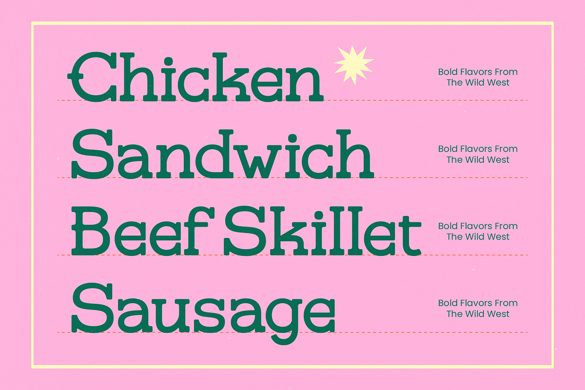 Gatius Rodeo Vintage Slab Serif, a Slab Serif Font by timelesstype.co (Photo 10 of 20)