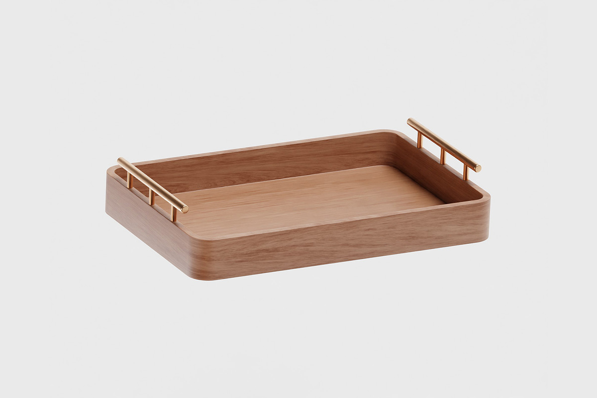 Tray 3d model, an Object 3D Model by fahad121 (Photo 2 of 5)