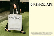 Greenscape 04 : Tote Bag Mockup, a Merchandise Mockup by Made by Attic (Thumbnail 1 of 2)