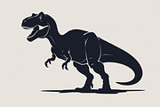 Dinosaur Silhouette Vector Bundle, an Illustration by jahid234 (Thumbnail 7 of 7)