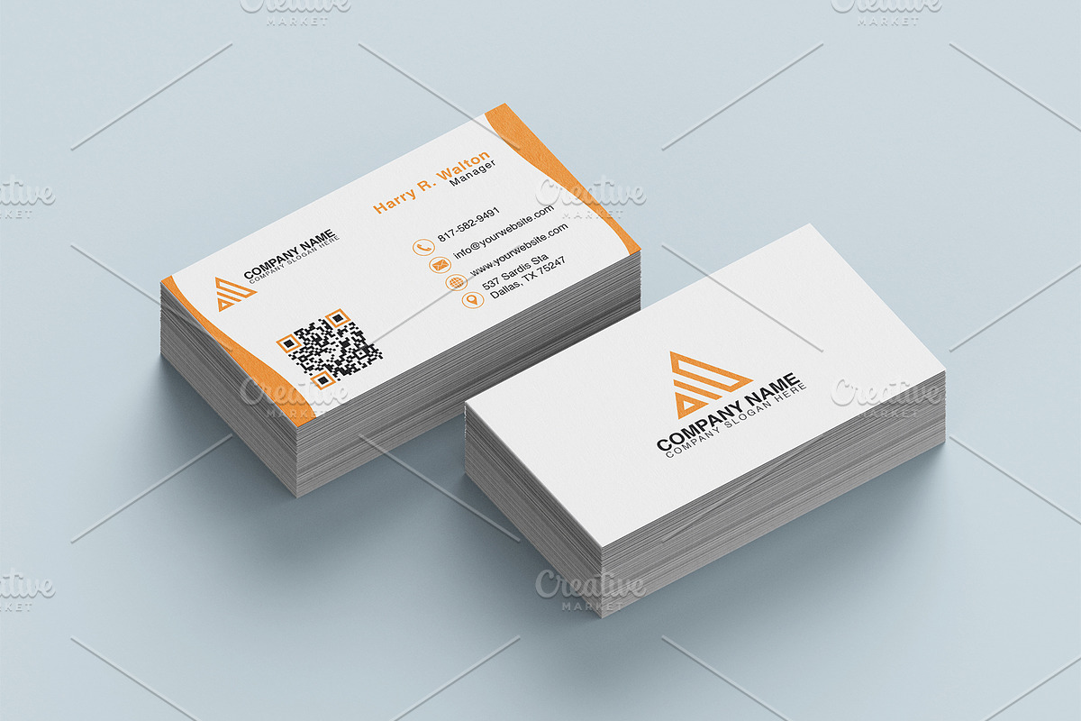 Creative Business Card Template, a Business Card Template by MG Graphics (Photo 3 of 7)