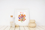 Watercolor Bouquets Set, an Illustration by Bibela (Thumbnail 8 of 8)