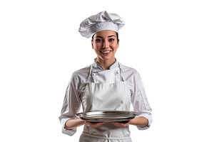 Chef isolated over white background, a Technology Illustration by piter.goskov