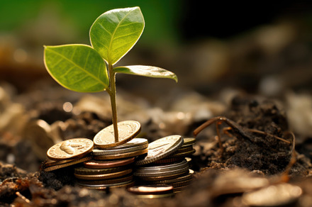 An image that represents the idea of financial growth and invest, a Business Photo by designvectx