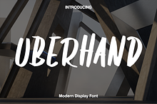Uberhand - Modern Display Font